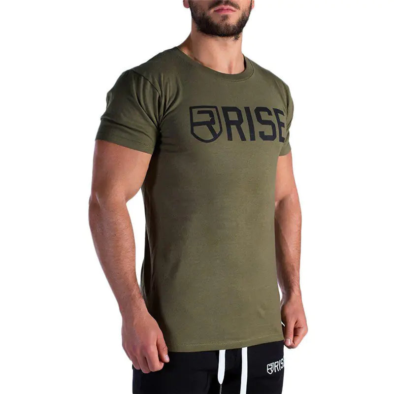 Muscle Brothers Rise Cotton Short Sleeve T-Shirt
