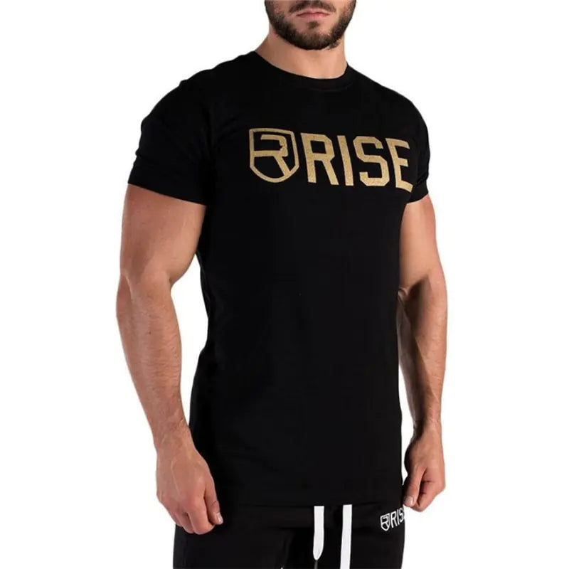 Muscle Brothers Rise Cotton Short Sleeve T-Shirt